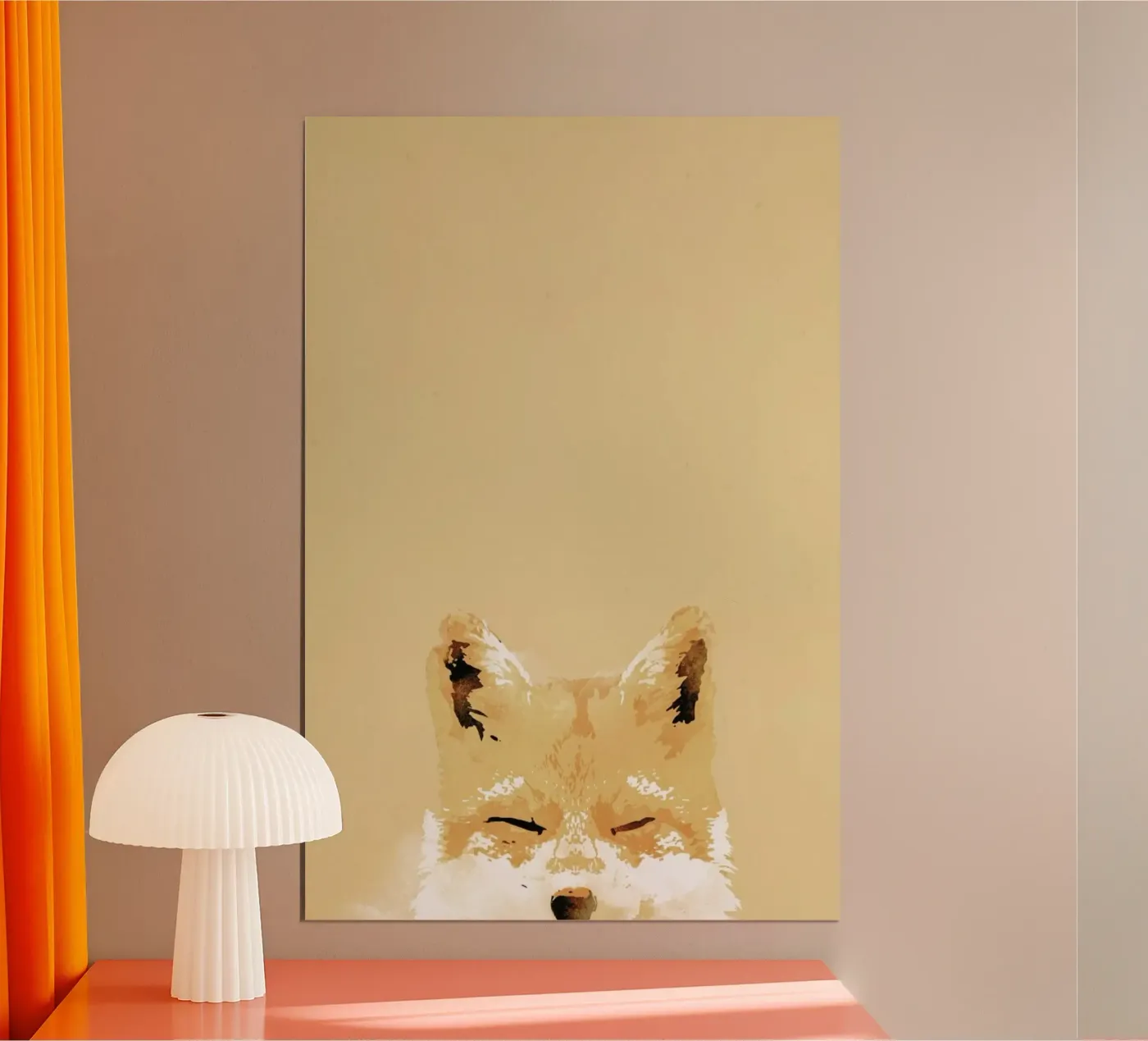 Smiling Fox poster van Róbert Farkas