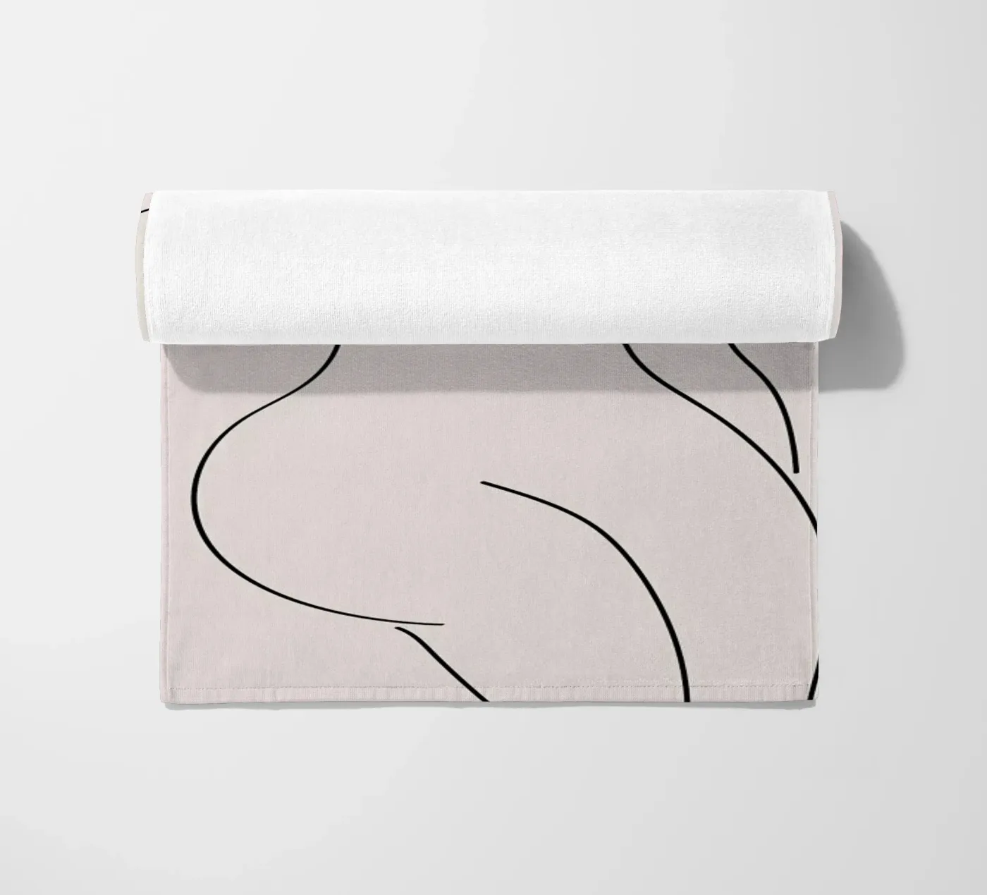 Form II strandhanddoek van Pure