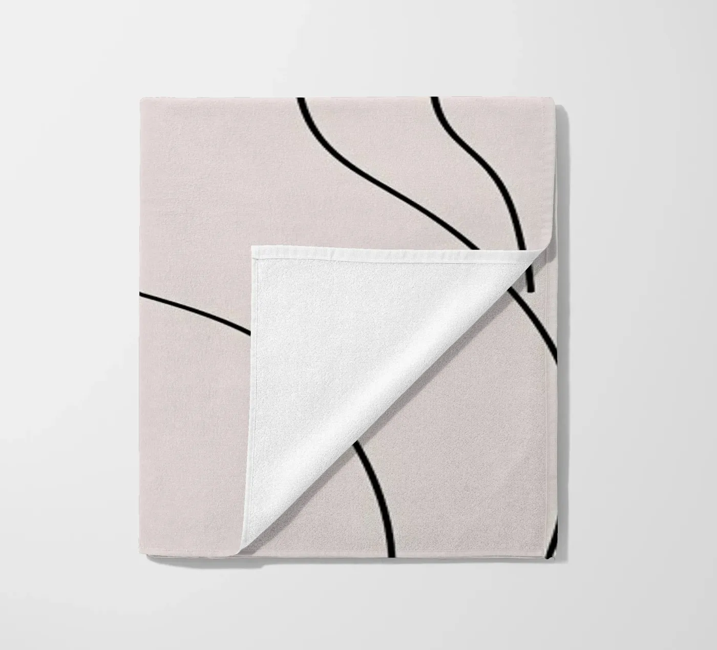 Form II strandhanddoek van Pure