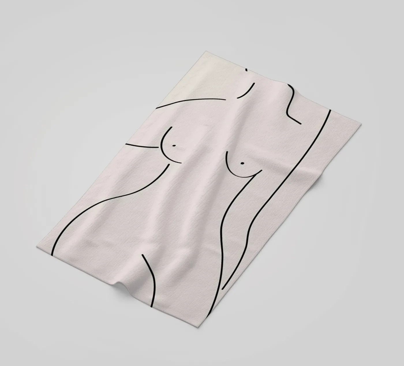 Form II strandhanddoek van Pure
