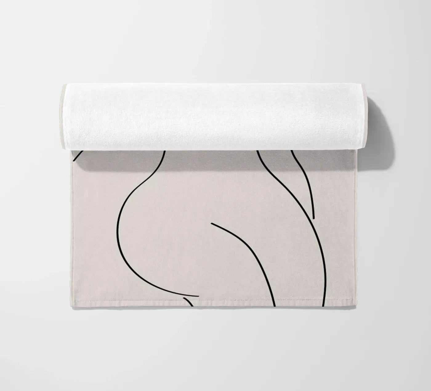 Form II strandhanddoek van Pure
