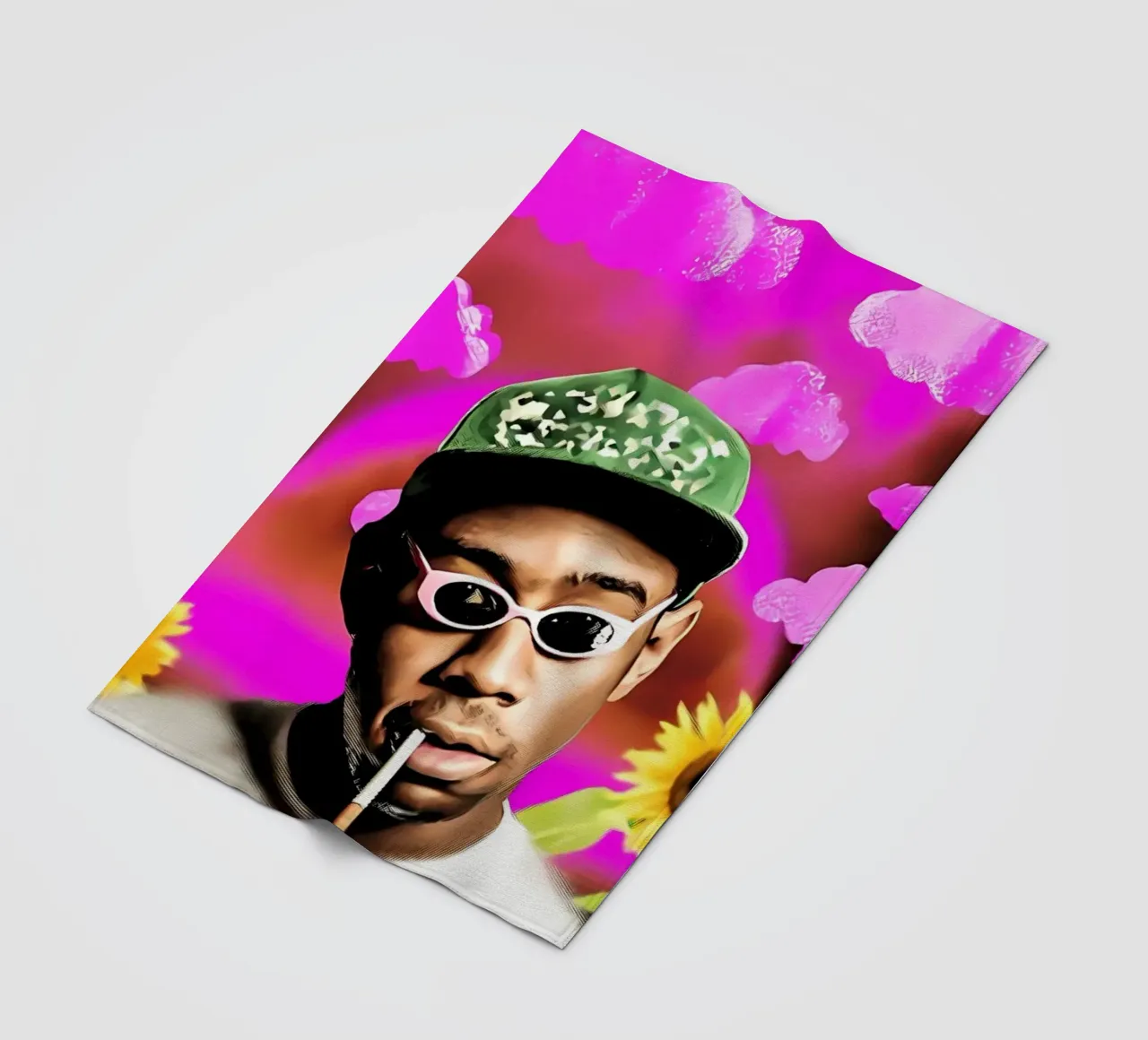 Tyler Il Creatore coperta in pile da diedrich