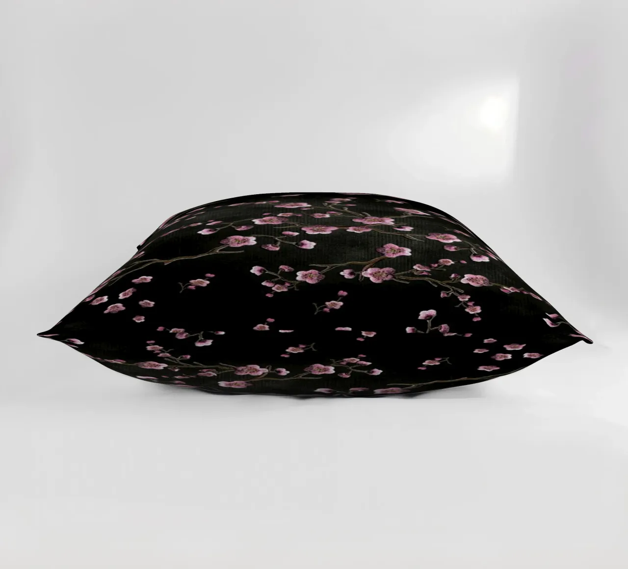 Sakura Black cuscino da Monika Strigel