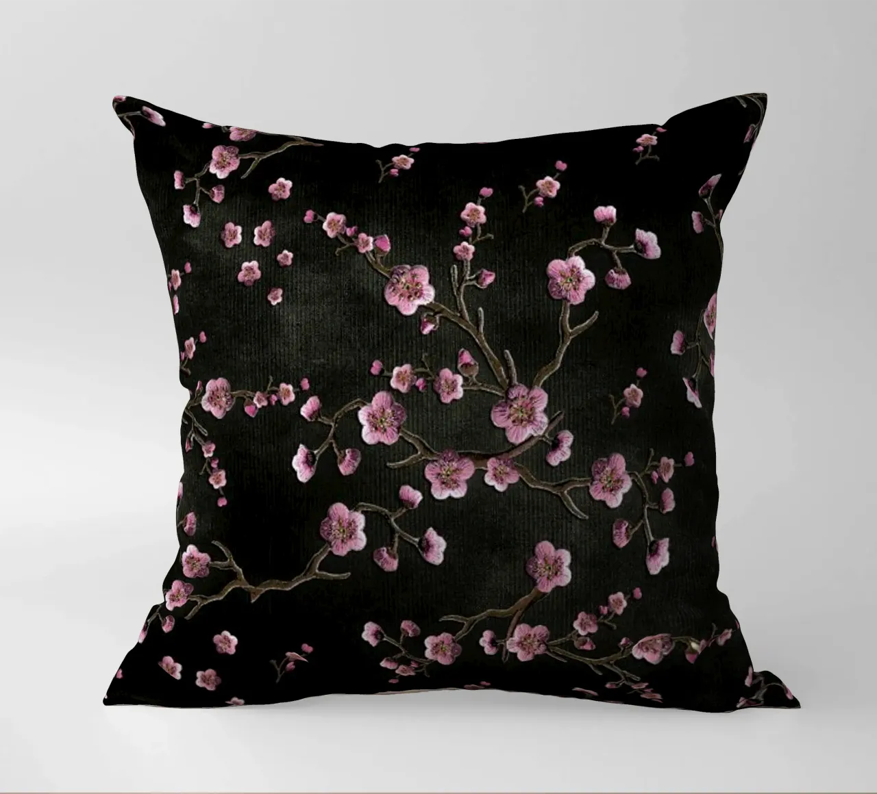 Sakura Black cuscino da Monika Strigel
