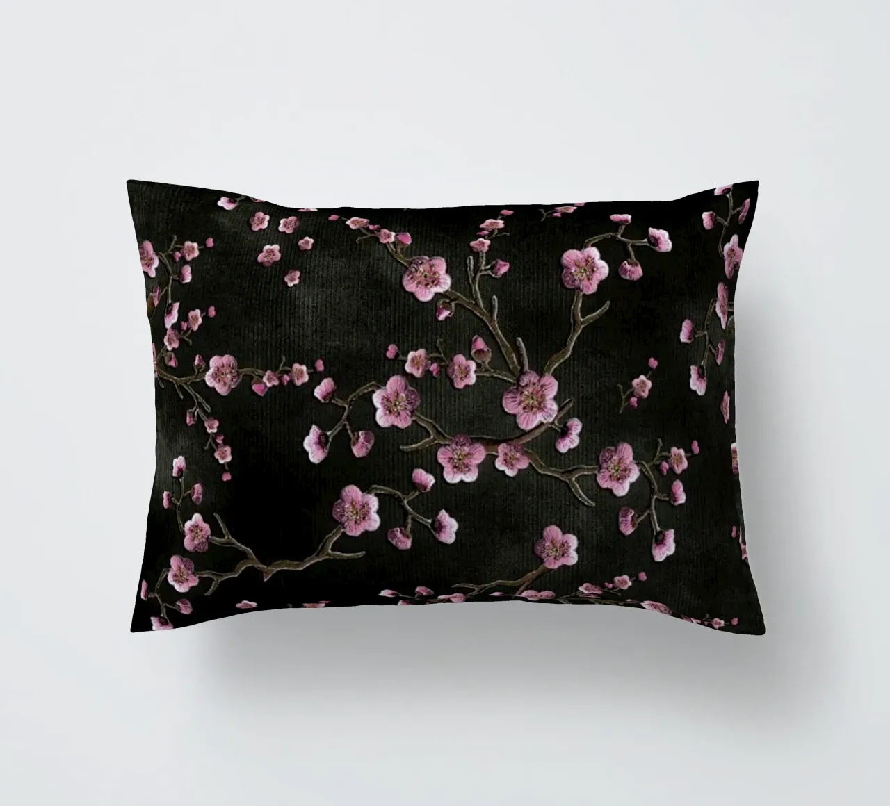 Sakura Black cuscino da Monika Strigel