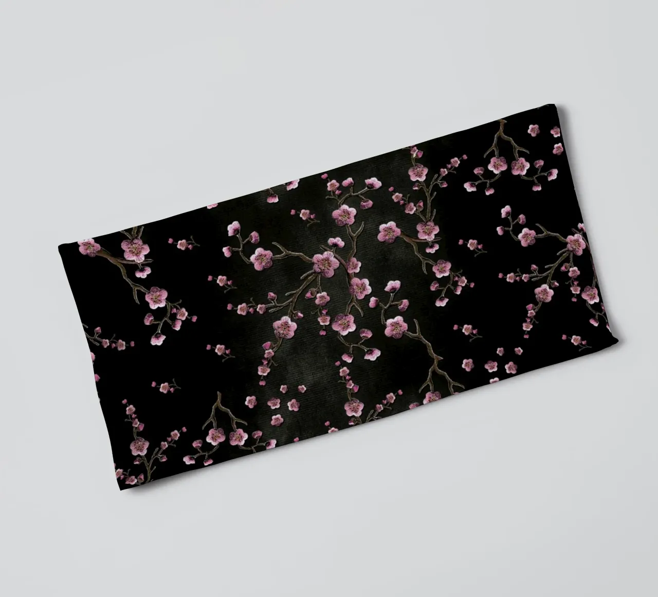 Sakura Black asciugamano da bagno da Monika Strigel