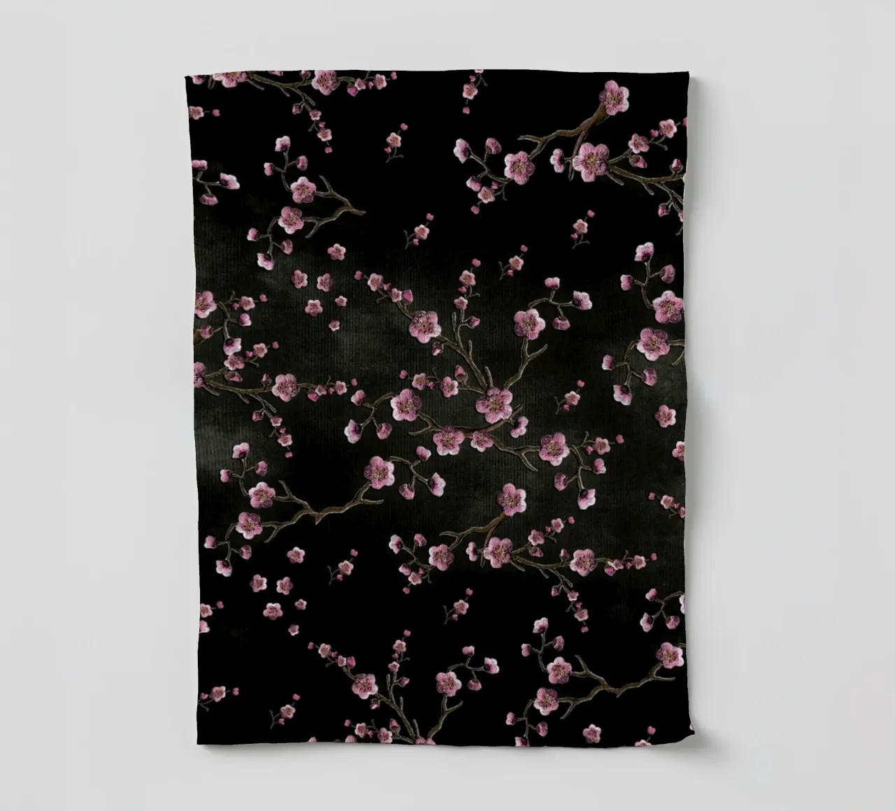 Sakura Black canovaccio da cucina da Monika Strigel