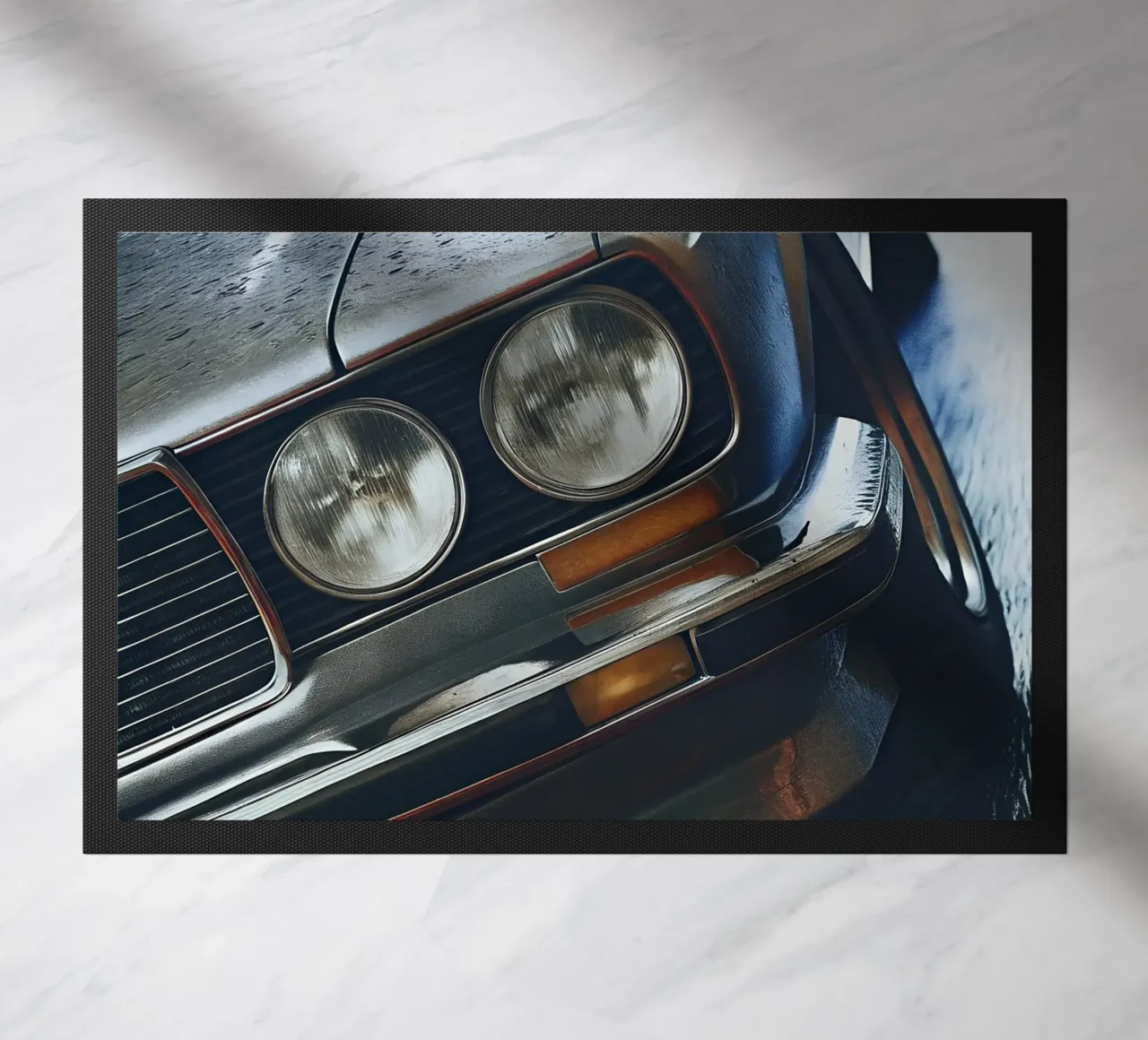 Oldtimer Details Fußmatte von CAR EDITION