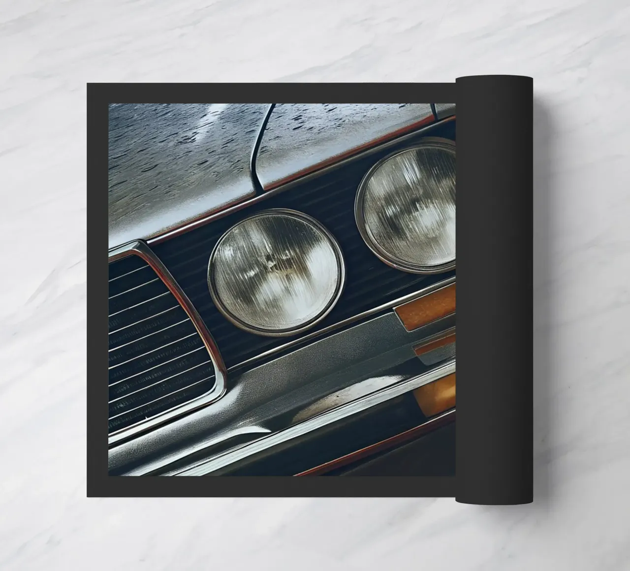 Oldtimer Details Fußmatte von CAR EDITION