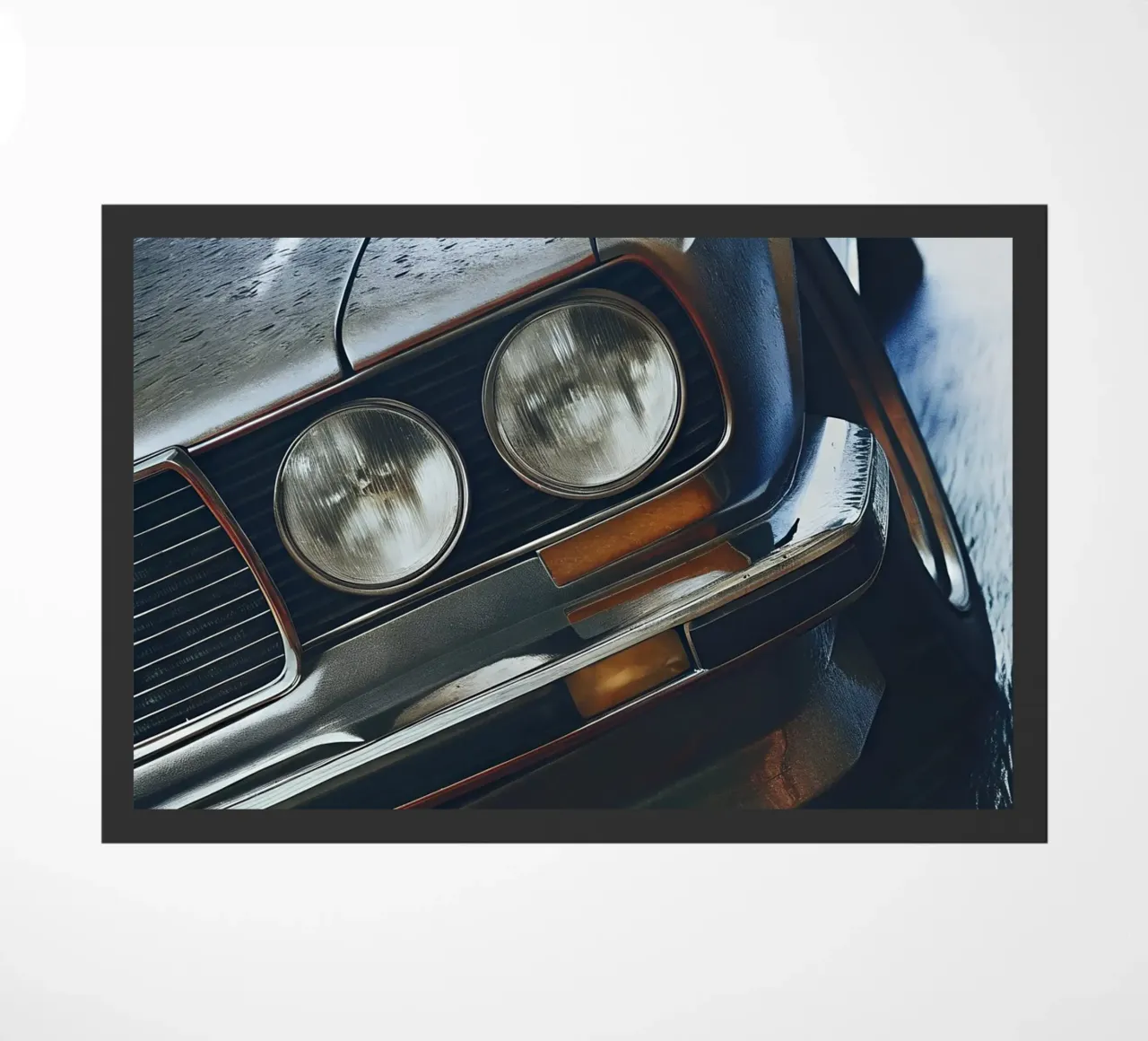 Oldtimer Details Fußmatte von CAR EDITION