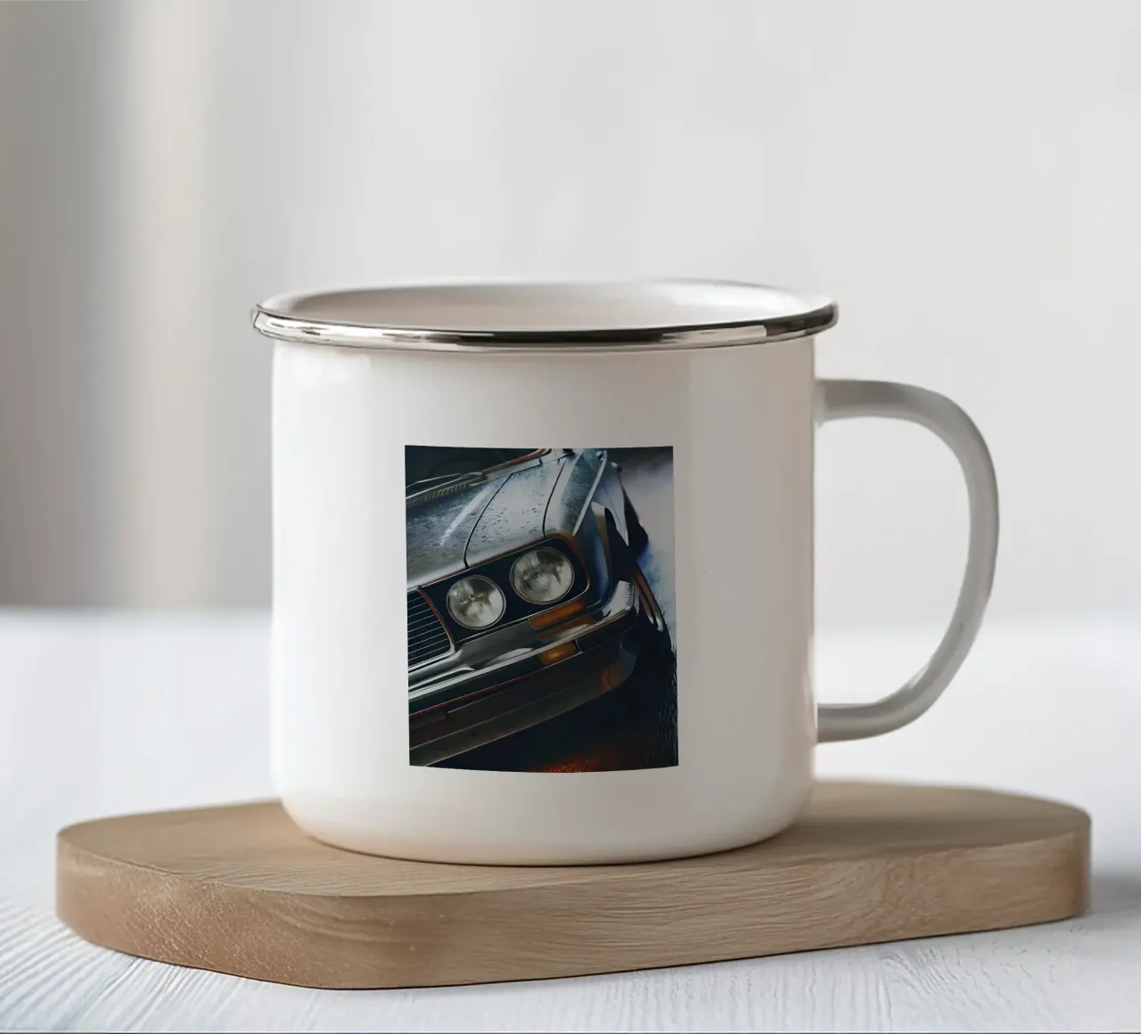 Dettagli sulle auto d'epoca tazza in smalto da CAR EDITION