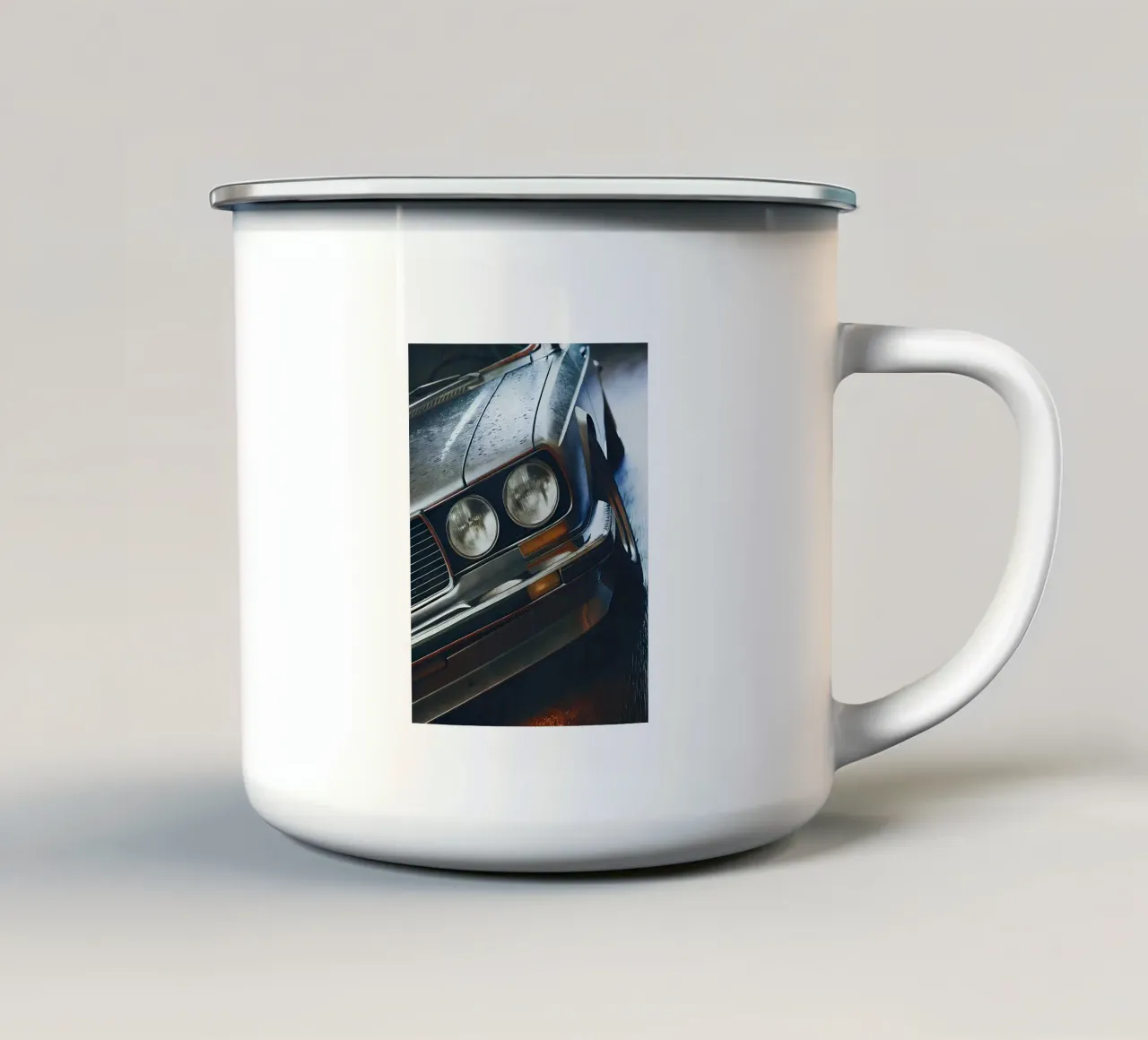 Dettagli sulle auto d'epoca tazza in smalto da CAR EDITION