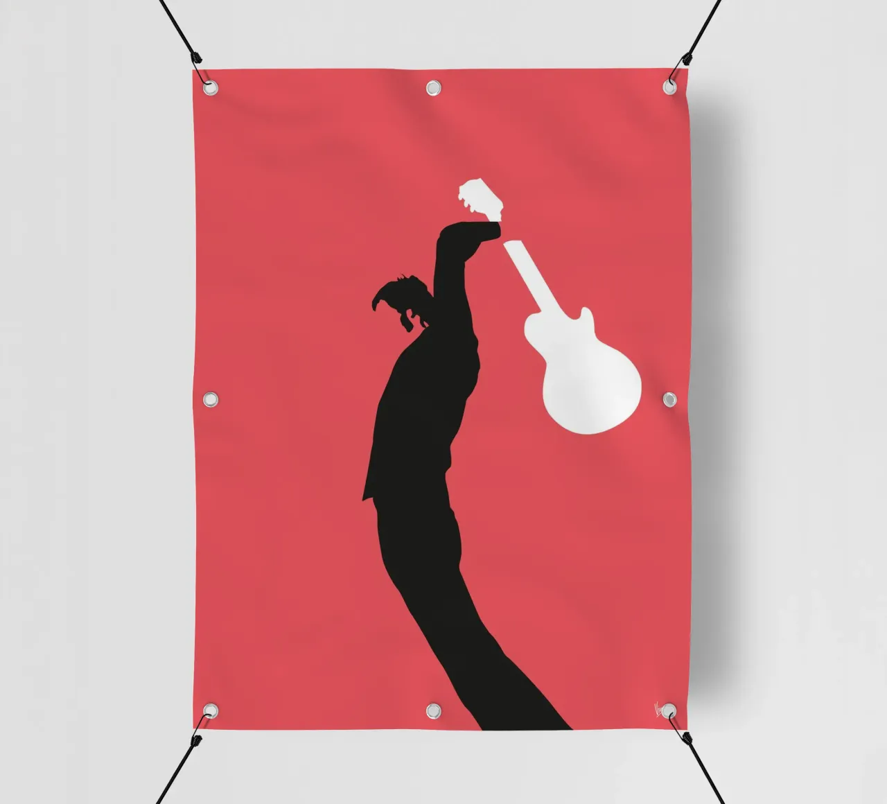 No002 THE WHO telo in pvc da Iconic Rockstars