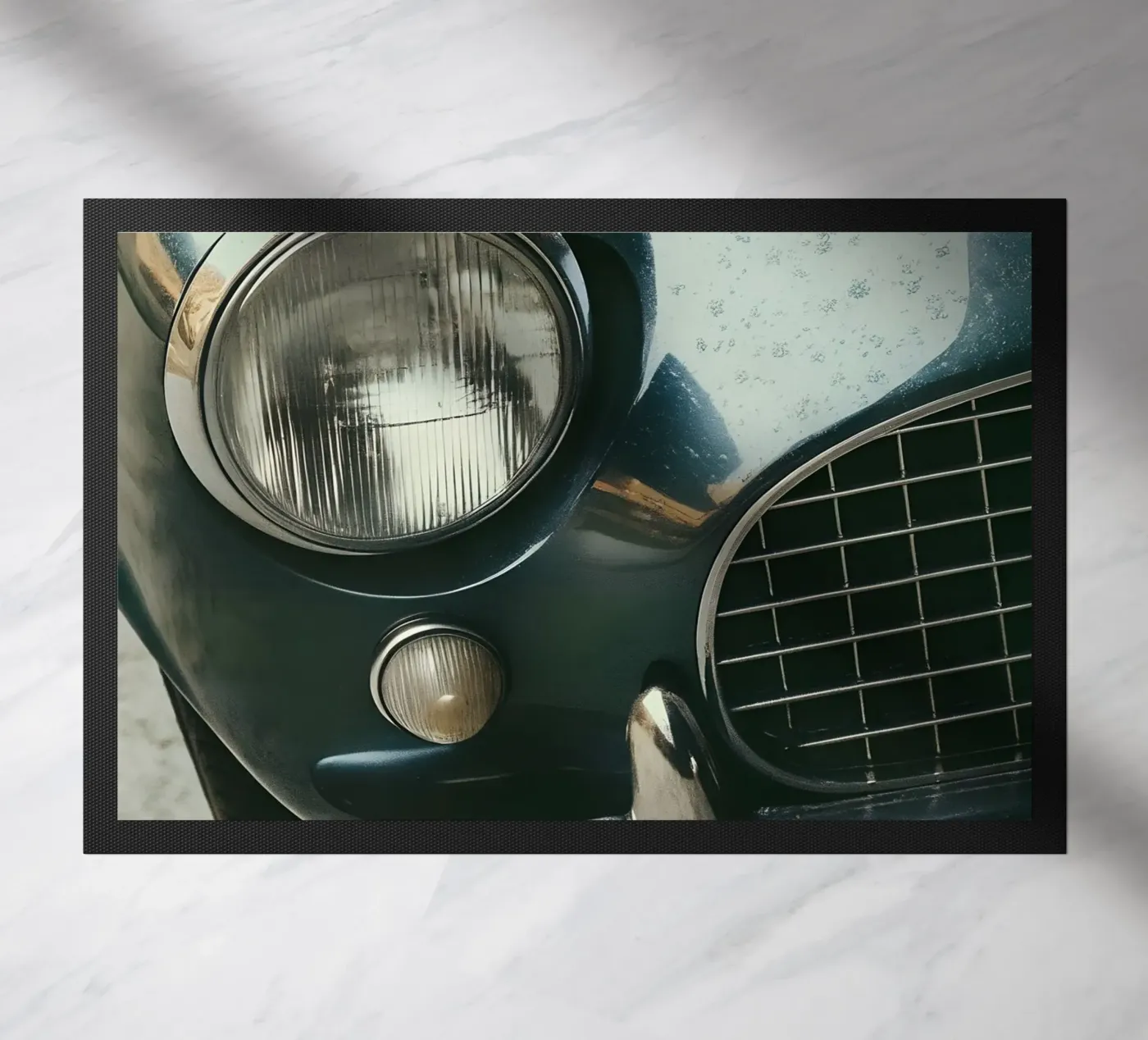Oldtimer Details Fußmatte von CAR EDITION