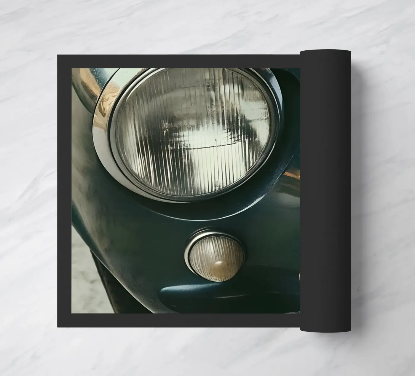 Oldtimer Details Fußmatte von CAR EDITION