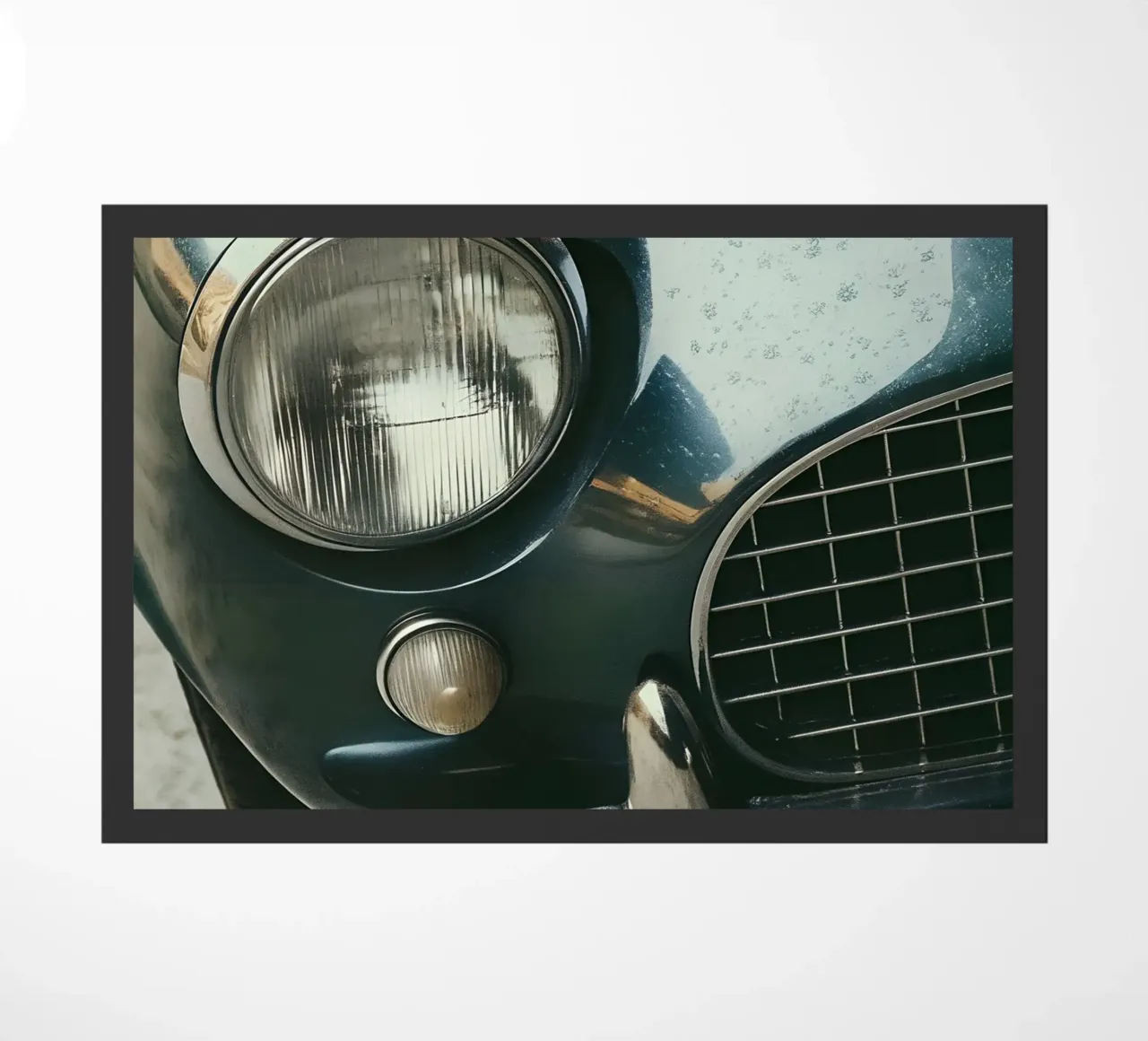 Oldtimer Details Fußmatte von CAR EDITION