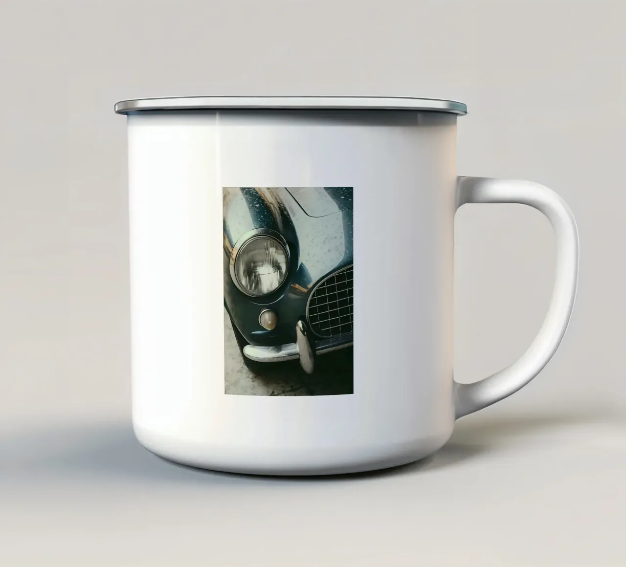 Dettagli sulle auto d'epoca tazza in smalto da CAR EDITION