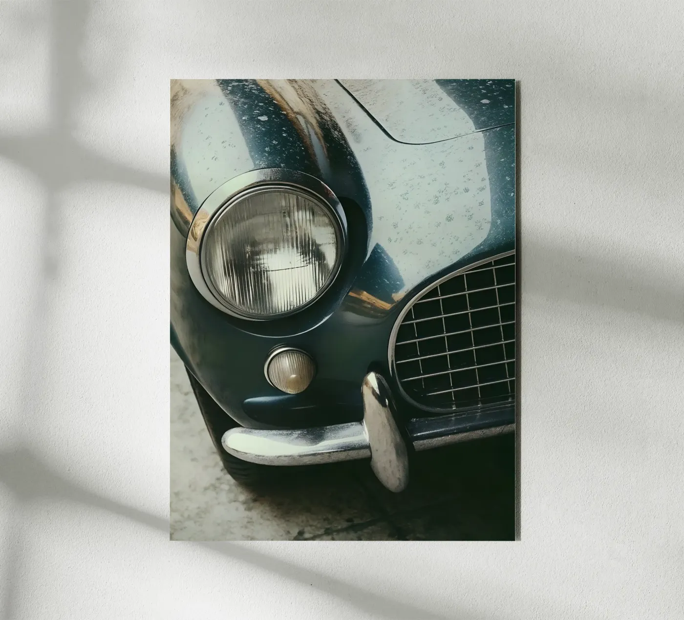 Oldtimer Details Forex-Platte von CAR EDITION