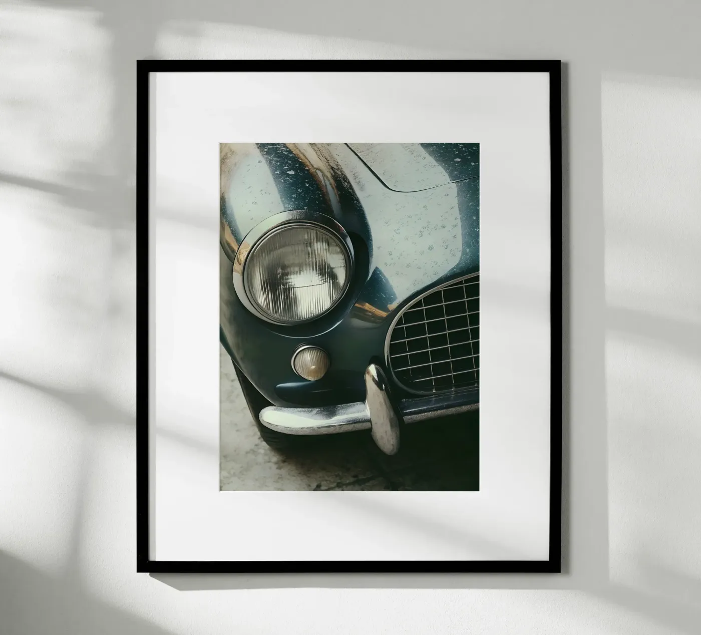 Oldtimer Details Poster von CAR EDITION