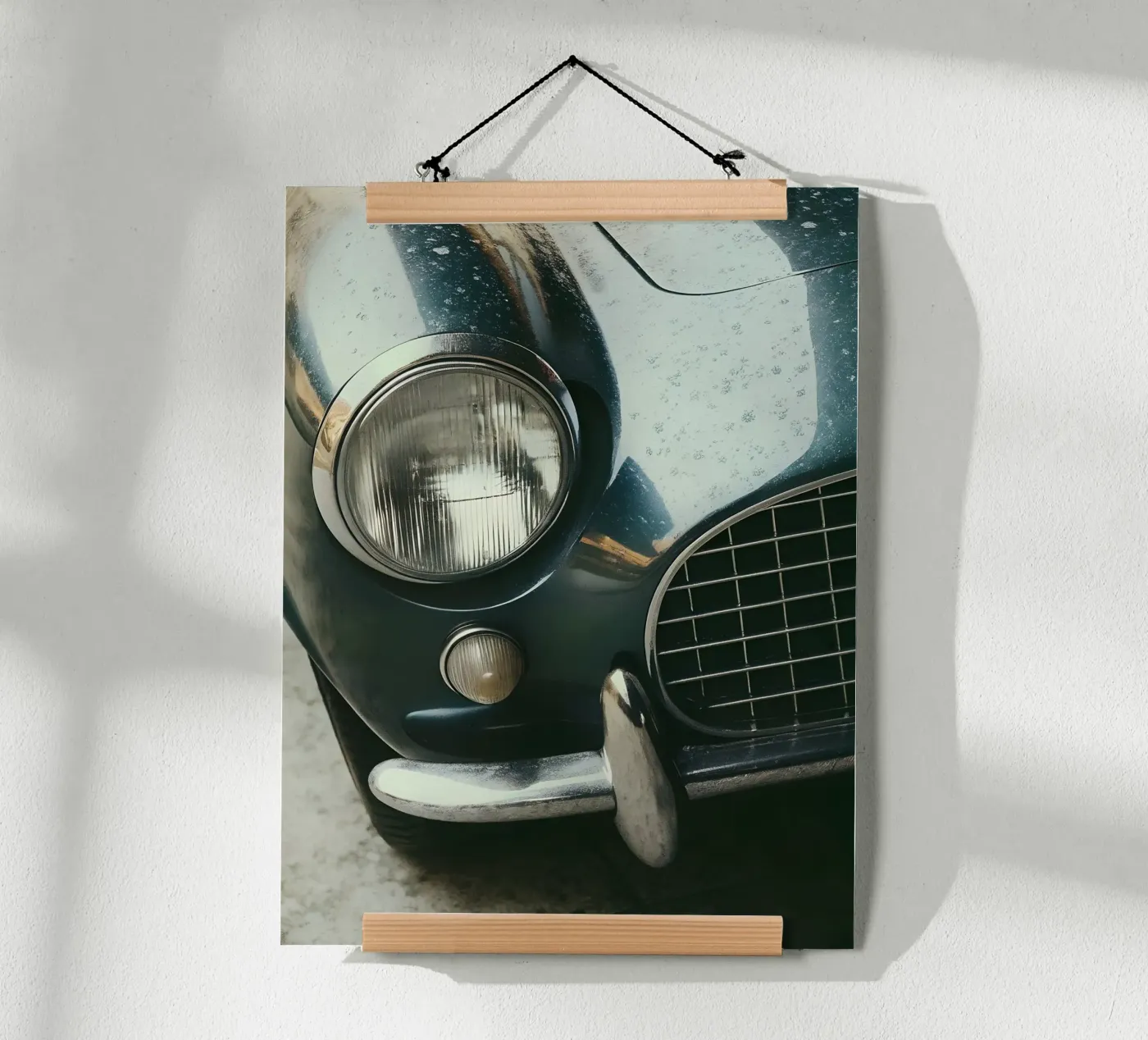 Oldtimer Details Poster von CAR EDITION