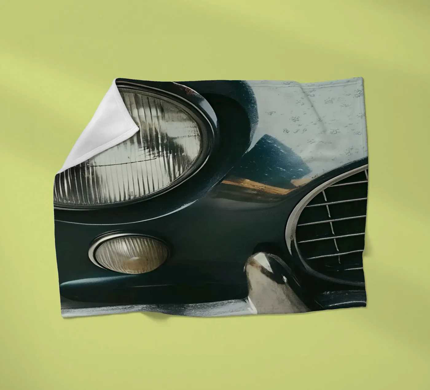 Oldtimer Details Fleecedecke von CAR EDITION