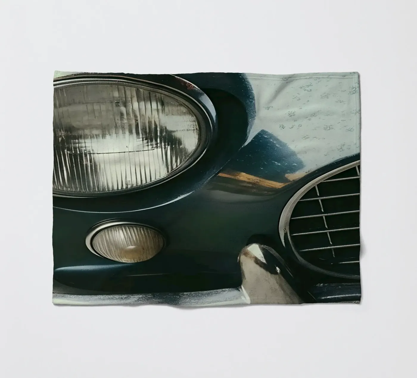 Oldtimer Details Fleecedecke von CAR EDITION