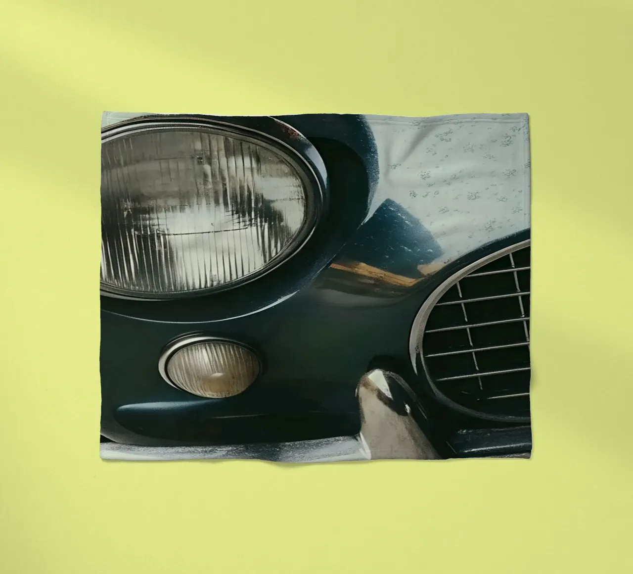 Oldtimer Details Fleecedecke von CAR EDITION