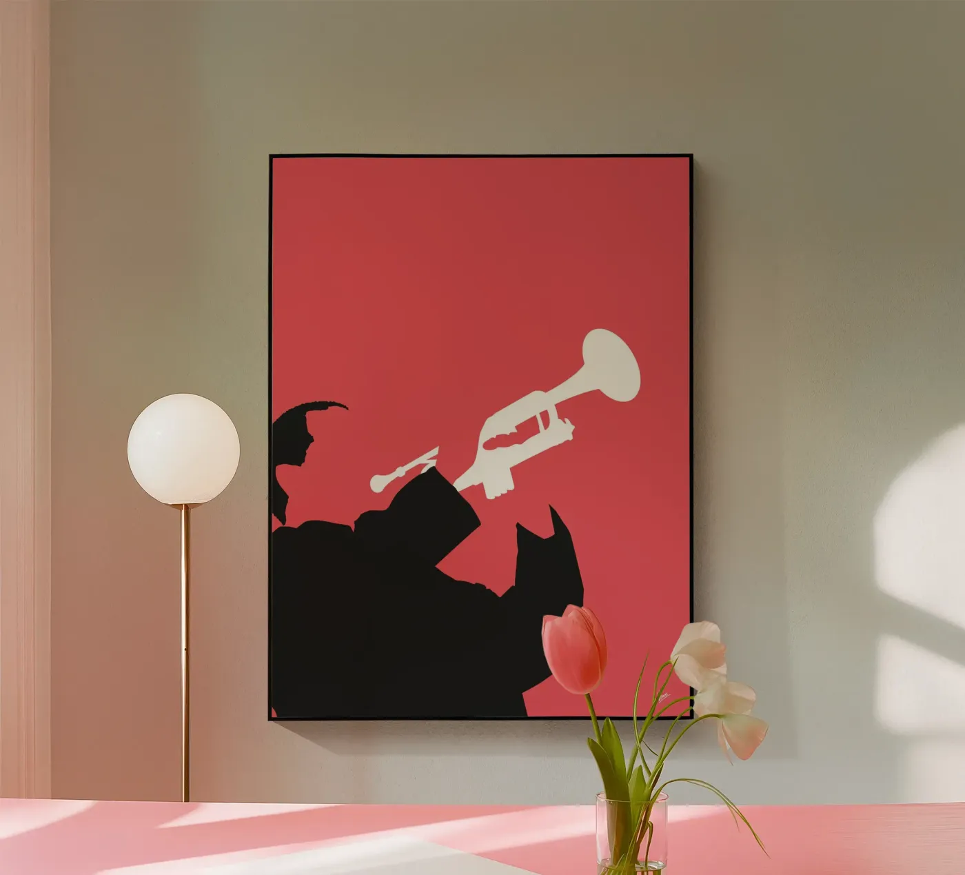 No012 LOUIS ARMSTRONG plexiglass da Iconic Rockstars