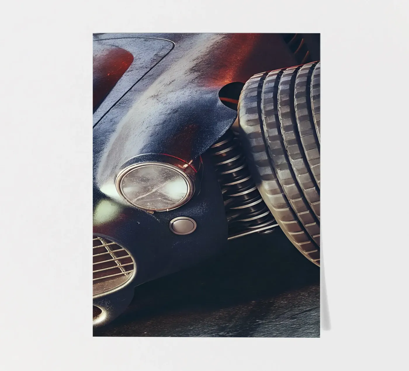 Oldtimer Details Stickerbogen von CAR EDITION