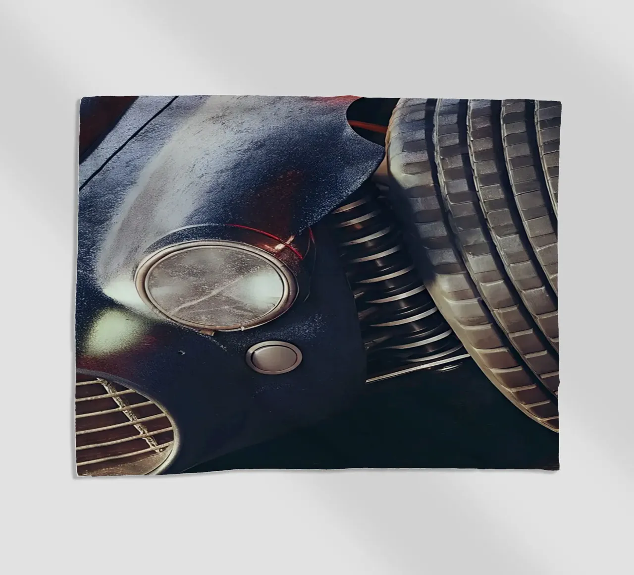 Oldtimer Details Strandtuch von CAR EDITION