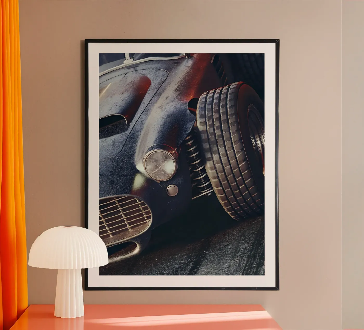 Classic Car Details Poster von CAR EDITION