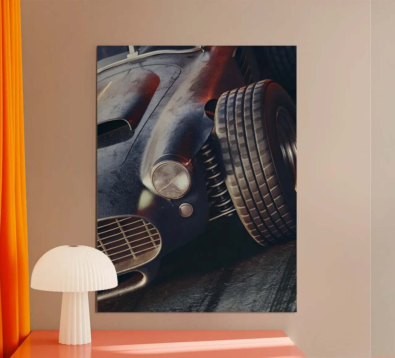 Oldtimer Details Poster von CAR EDITION