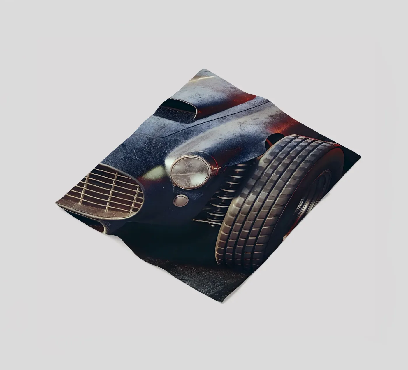 Oldtimer Details Fleecedecke von CAR EDITION