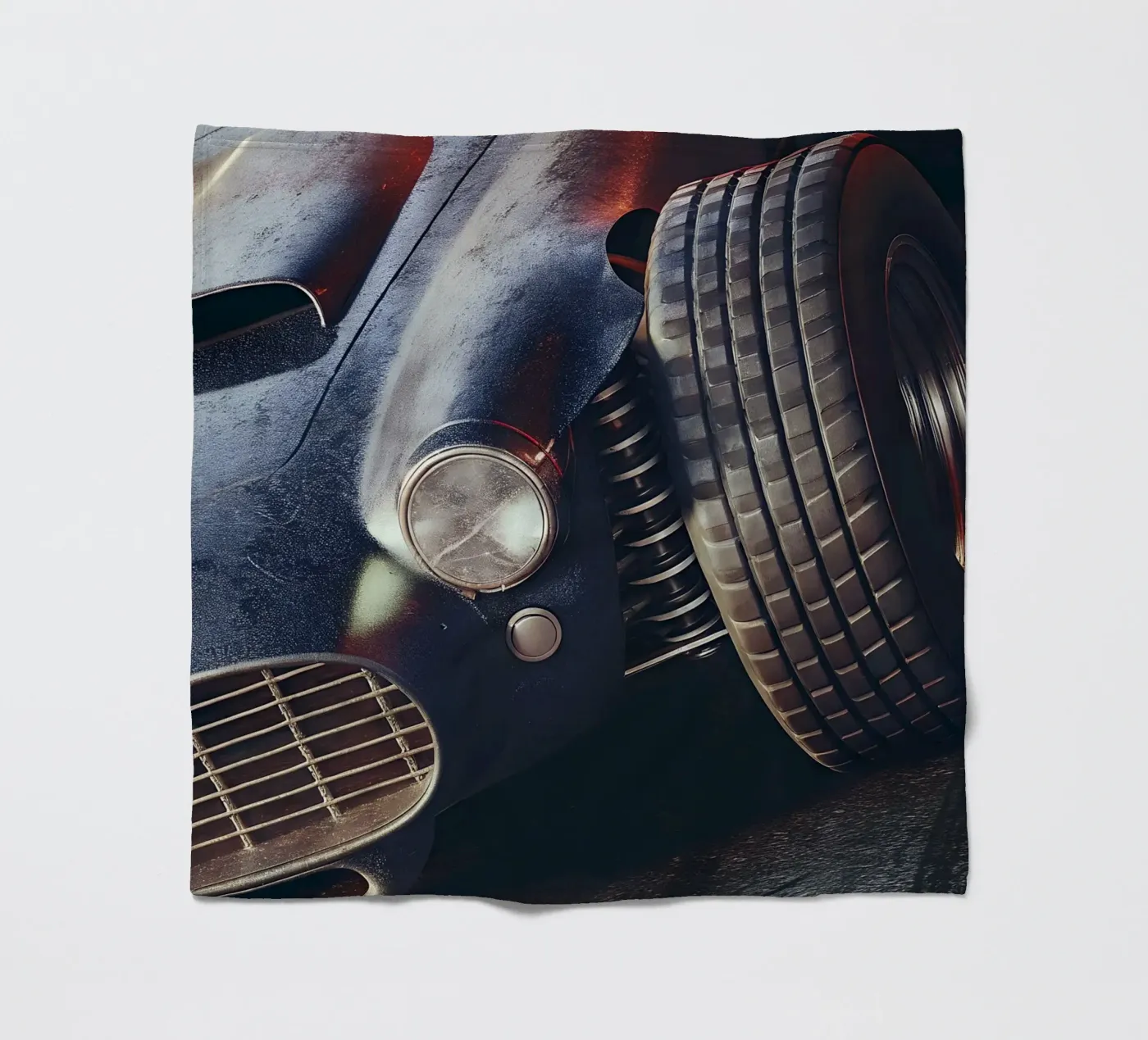 Oldtimer Details Fleecedecke von CAR EDITION