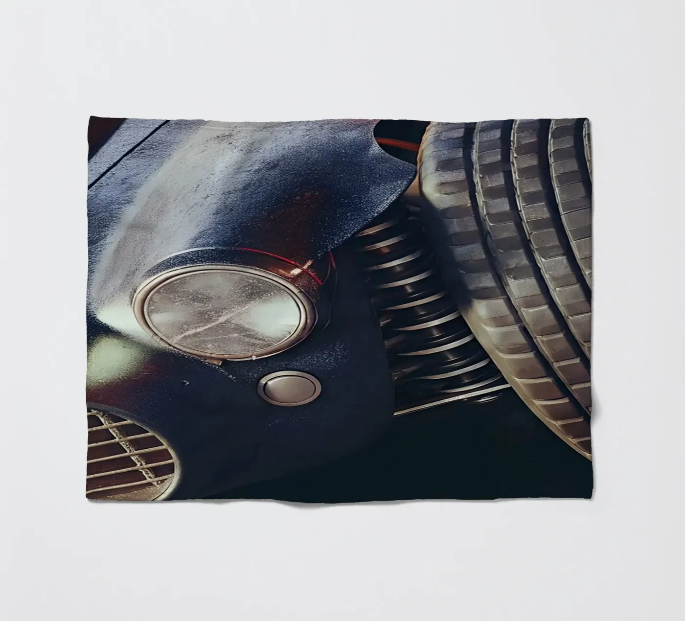 Oldtimer Details Fleecedecke von CAR EDITION