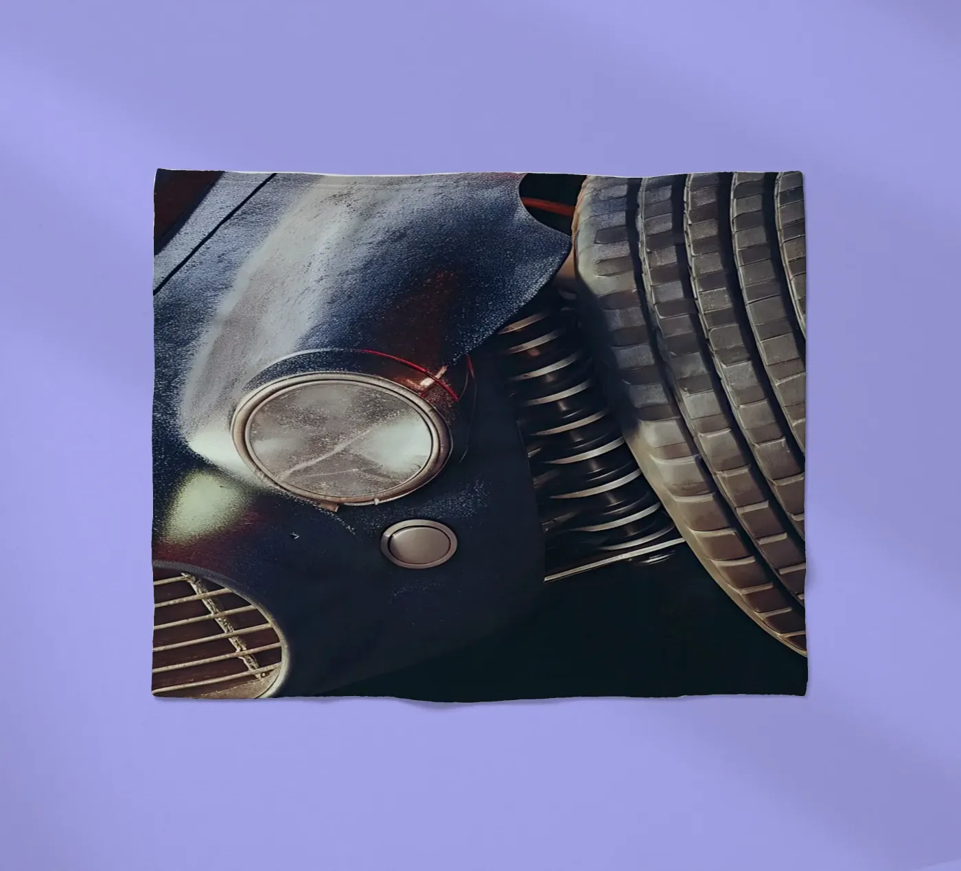 Oldtimer Details Fleecedecke von CAR EDITION