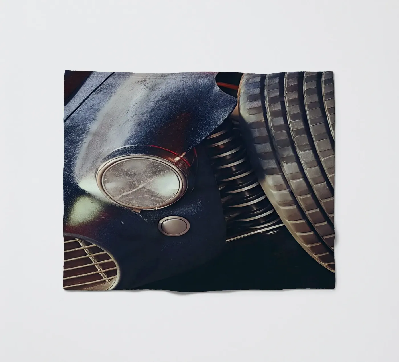 Oldtimer Details Fleecedecke von CAR EDITION