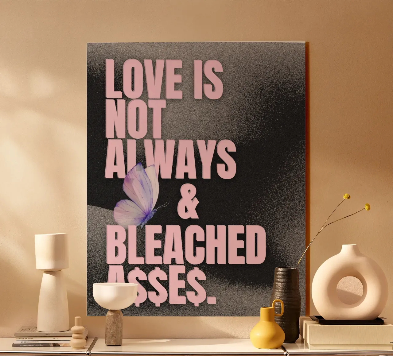 love plexiglass da Ambition Wall