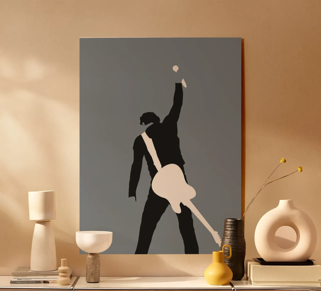 No017 Bruce Springsteen plexiglass da Iconic Rockstars