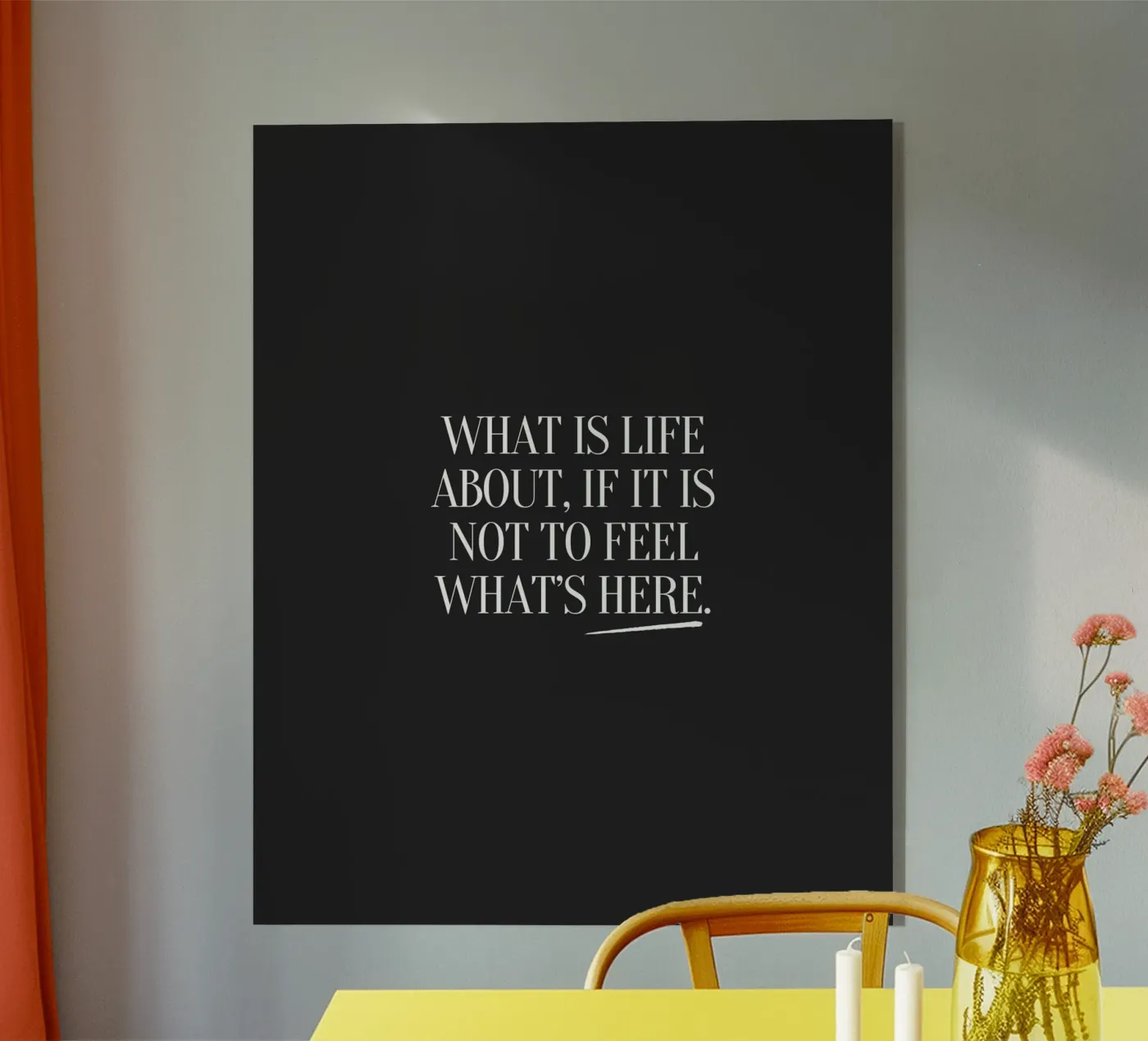 What's here right now? plexiglass da pixelflow