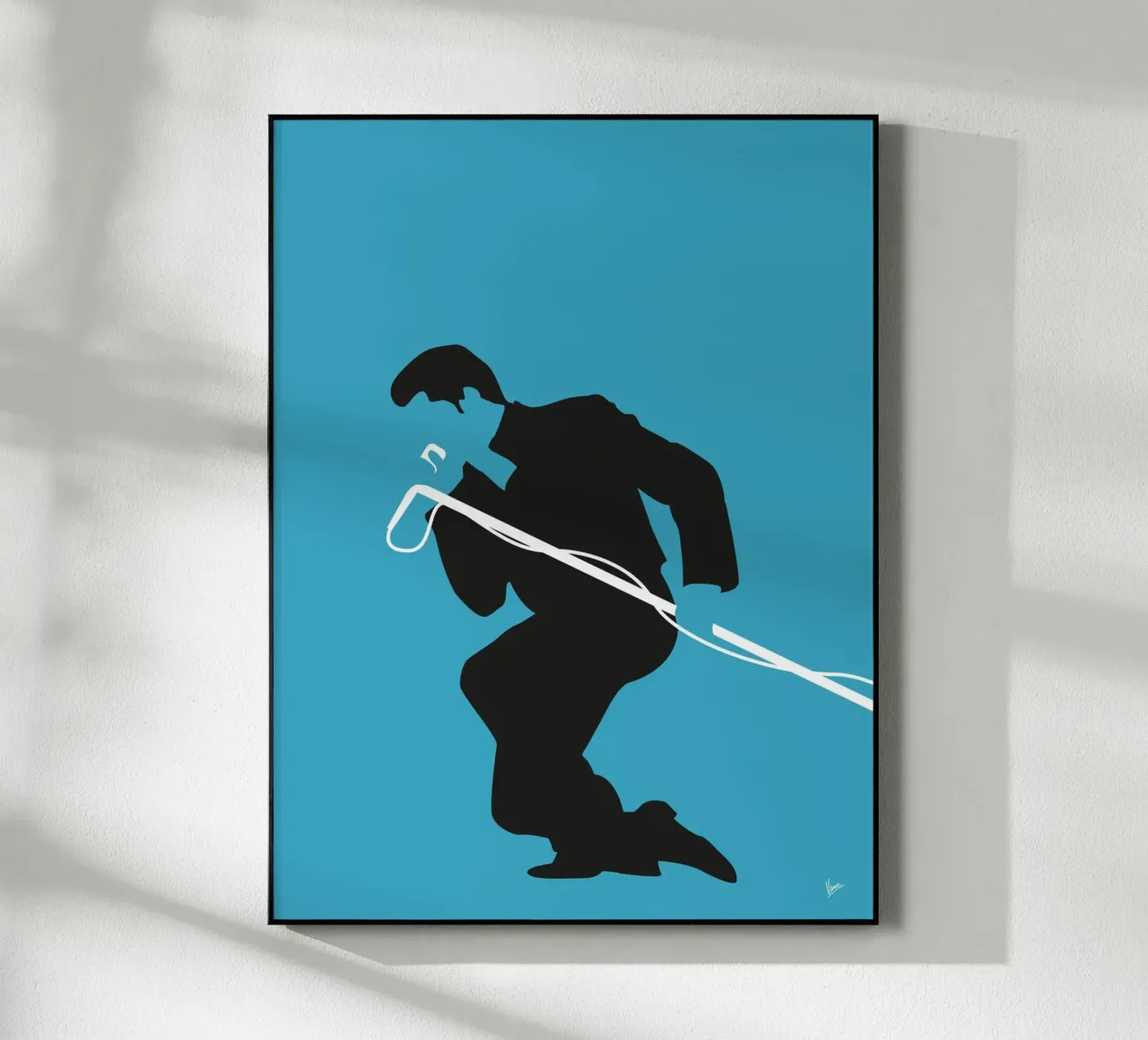 No018 JAMES BROWN plexiglass da Iconic Rockstars