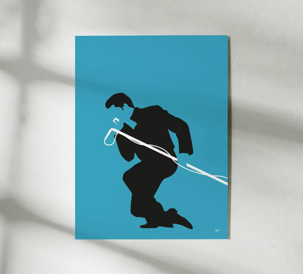 No018 JAMES BROWN plexiglass da Iconic Rockstars