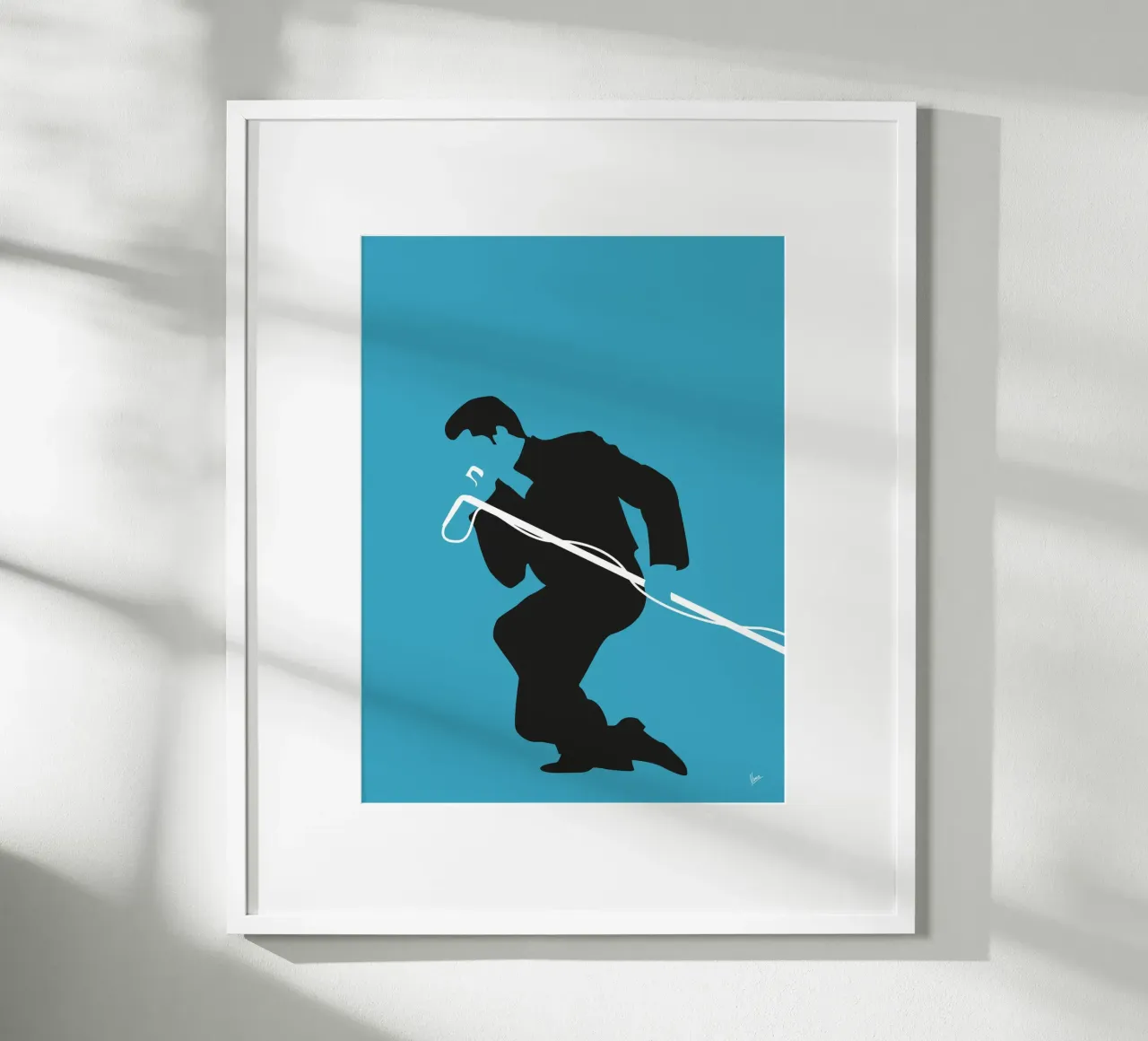 No018 JAMES BROWN poster by Iconic Rockstars