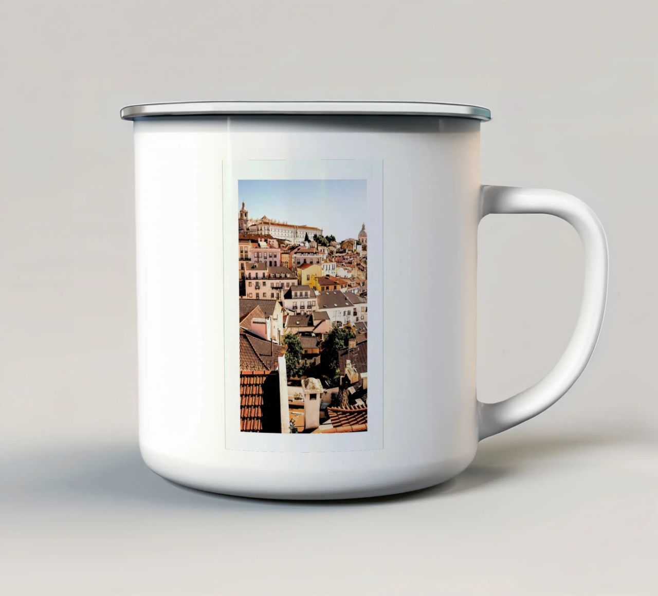 Lisbon tazza in smalto da METROPOLIS