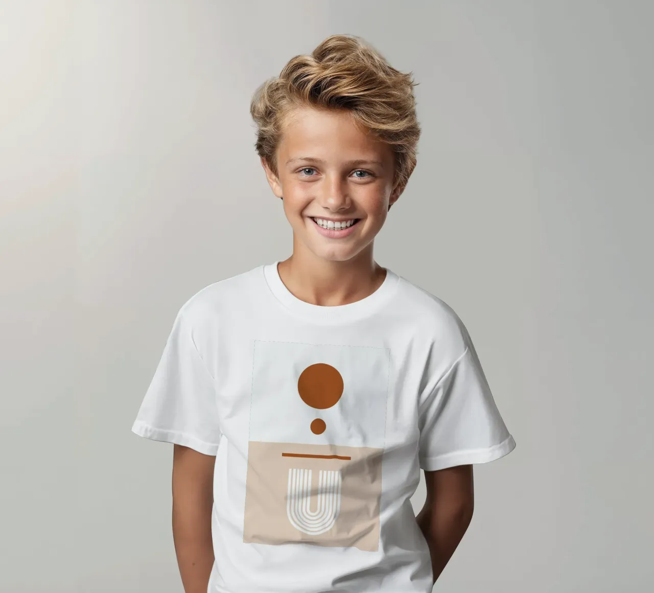 Linearity t-shirt bambini da Pure
