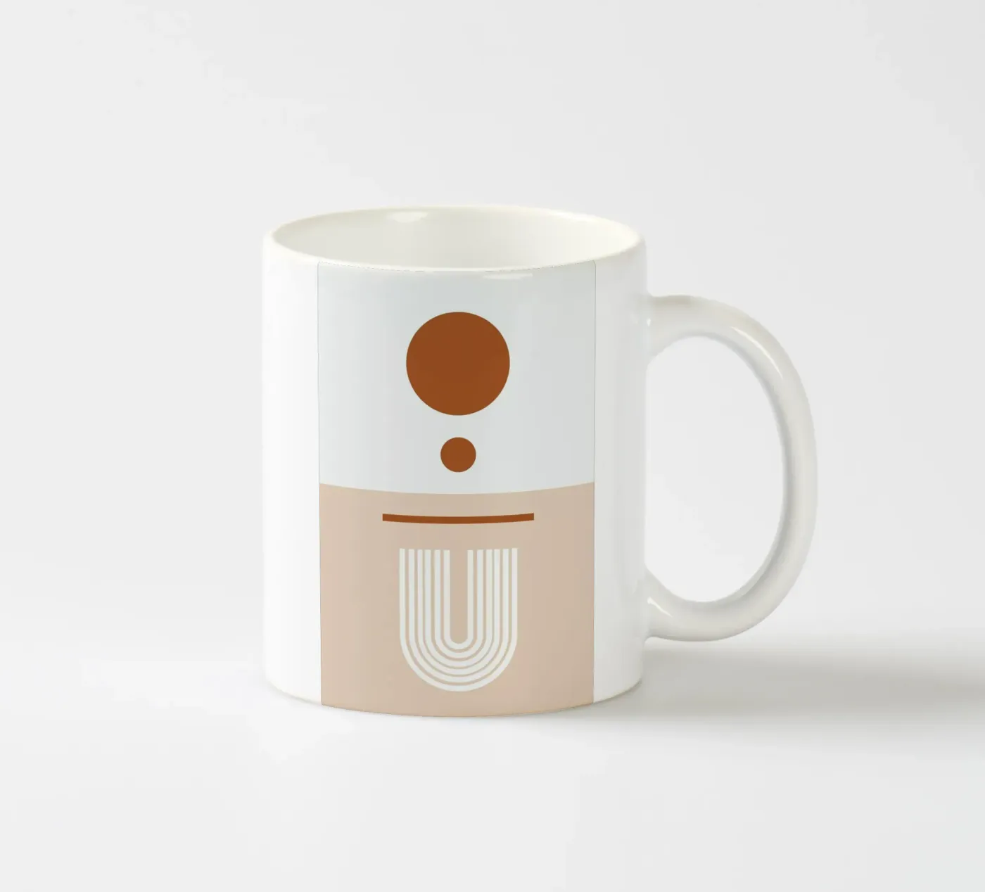 Linearity ceramic mug by Pure