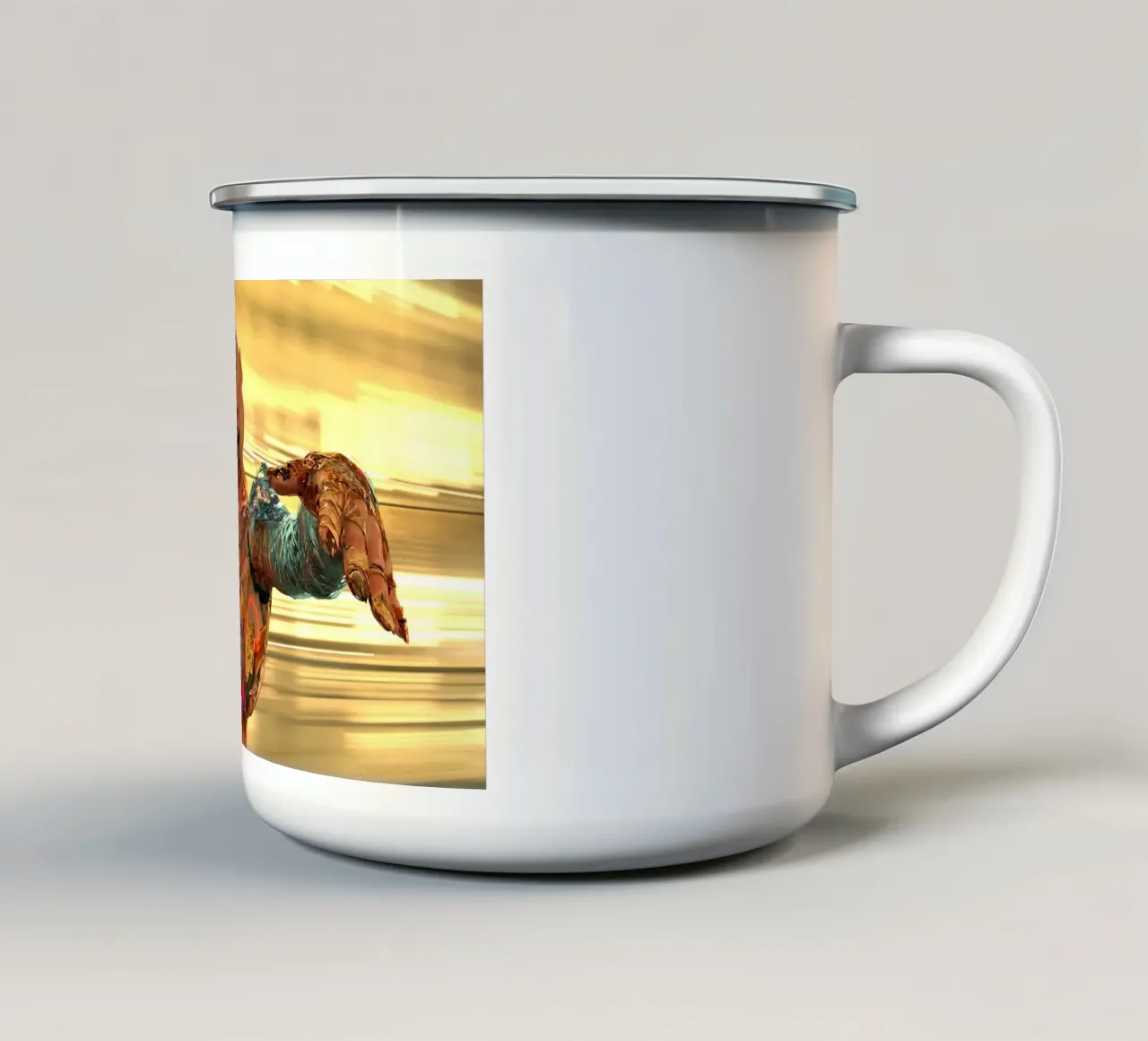 Occhi d'oro tazza in smalto da the-witcher