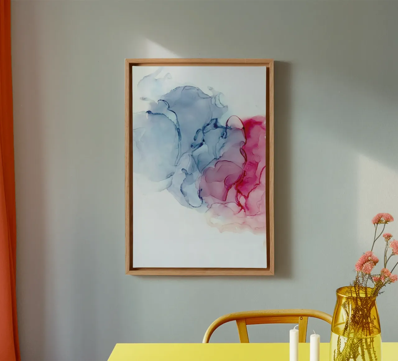 Ink No. 13 tela con Cornice a cassetta da Froilein Juno