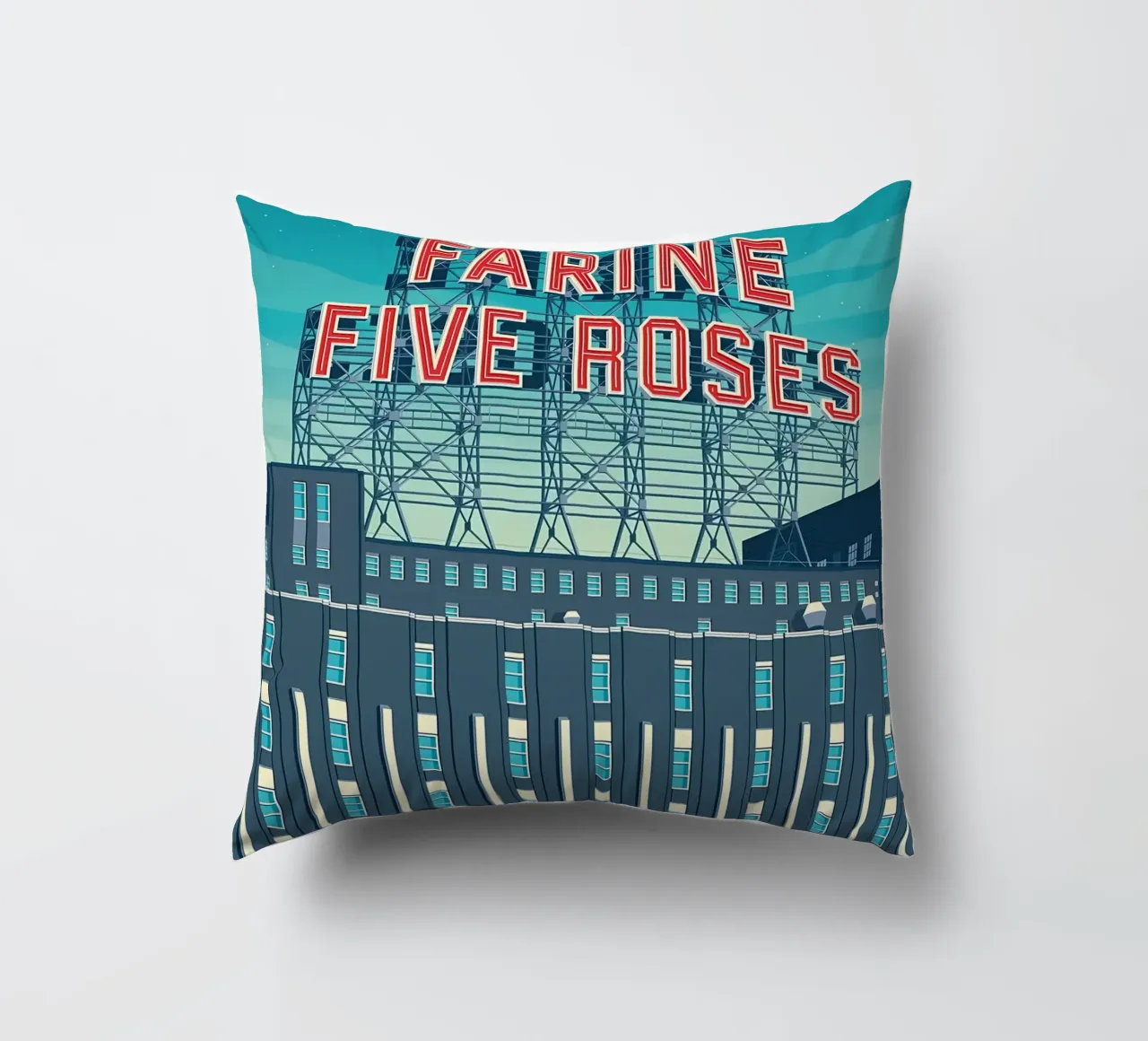 Montreal Farine Five Roses cuscino da diedrich
