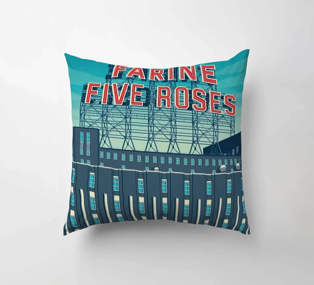 Montreal Farine Five Roses cuscino da diedrich